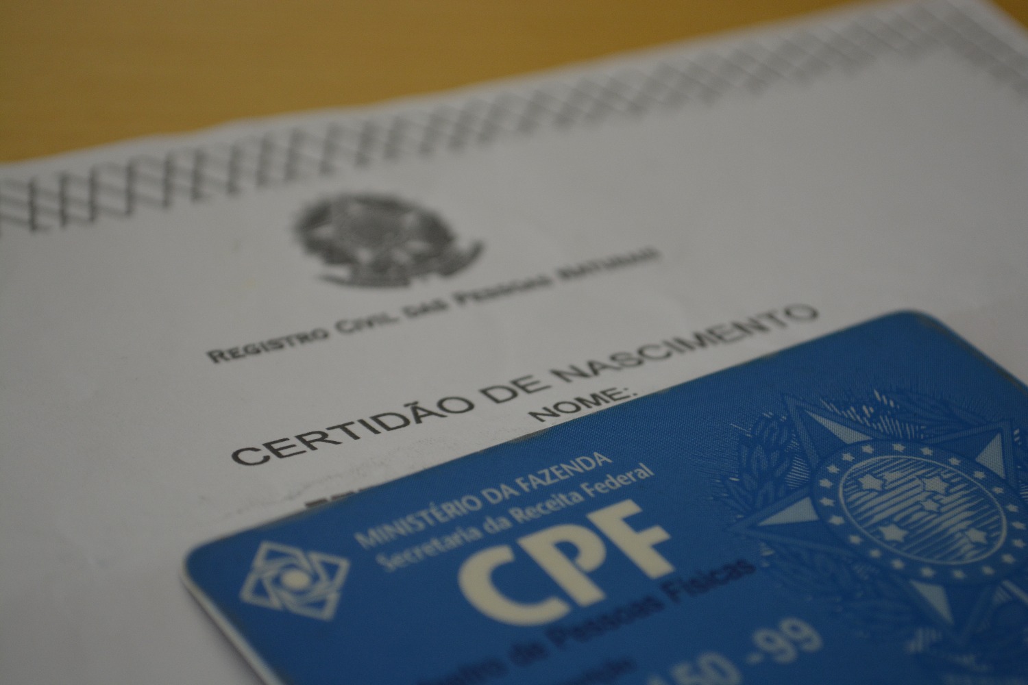CPF em Certidões de Nascimento já pode ser emitido na cidade