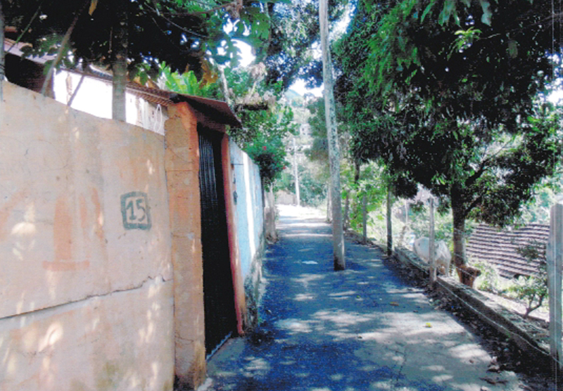 Tem um poste no meio do caminho