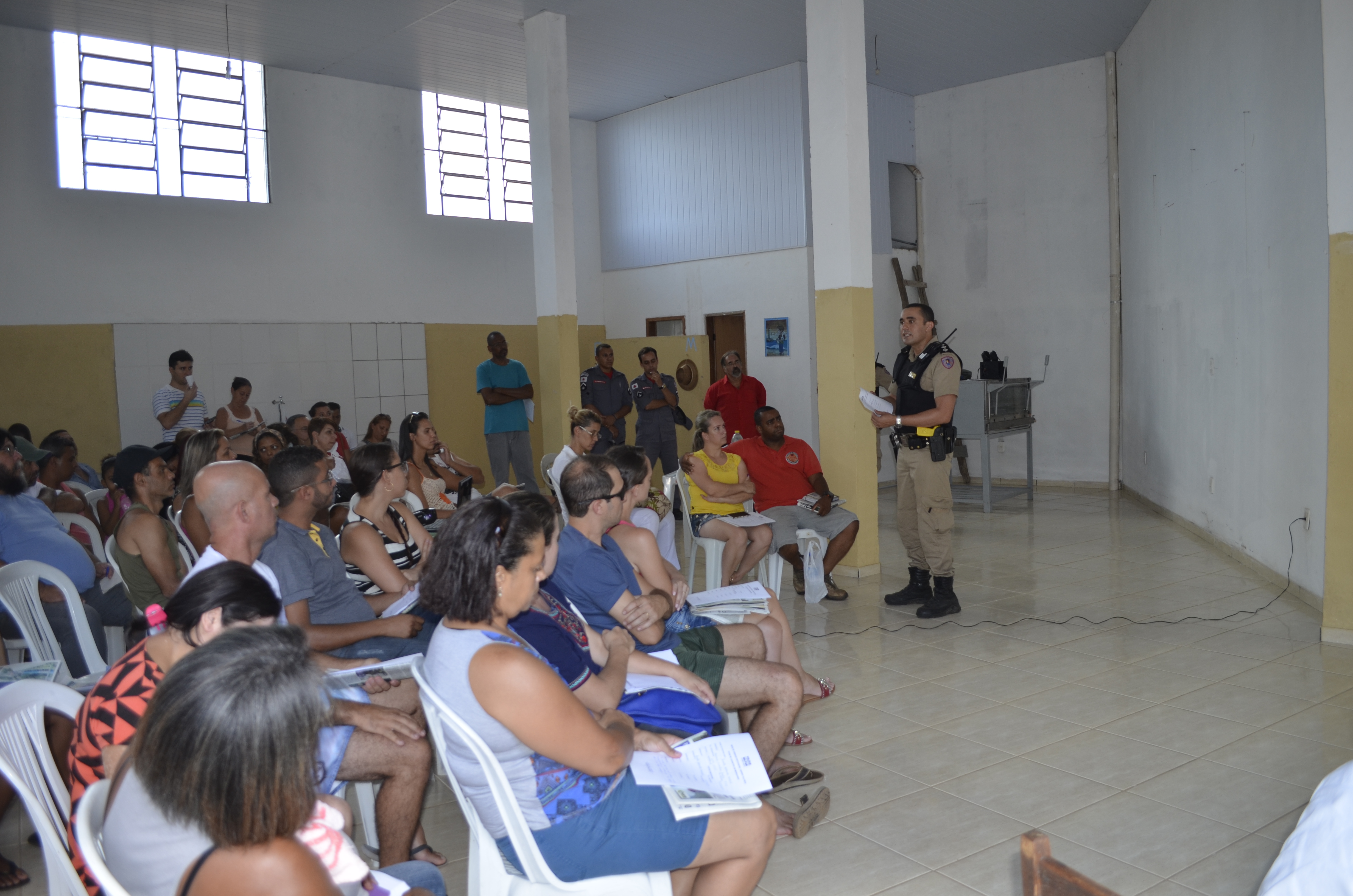 Mobilização no bairro Villa Real