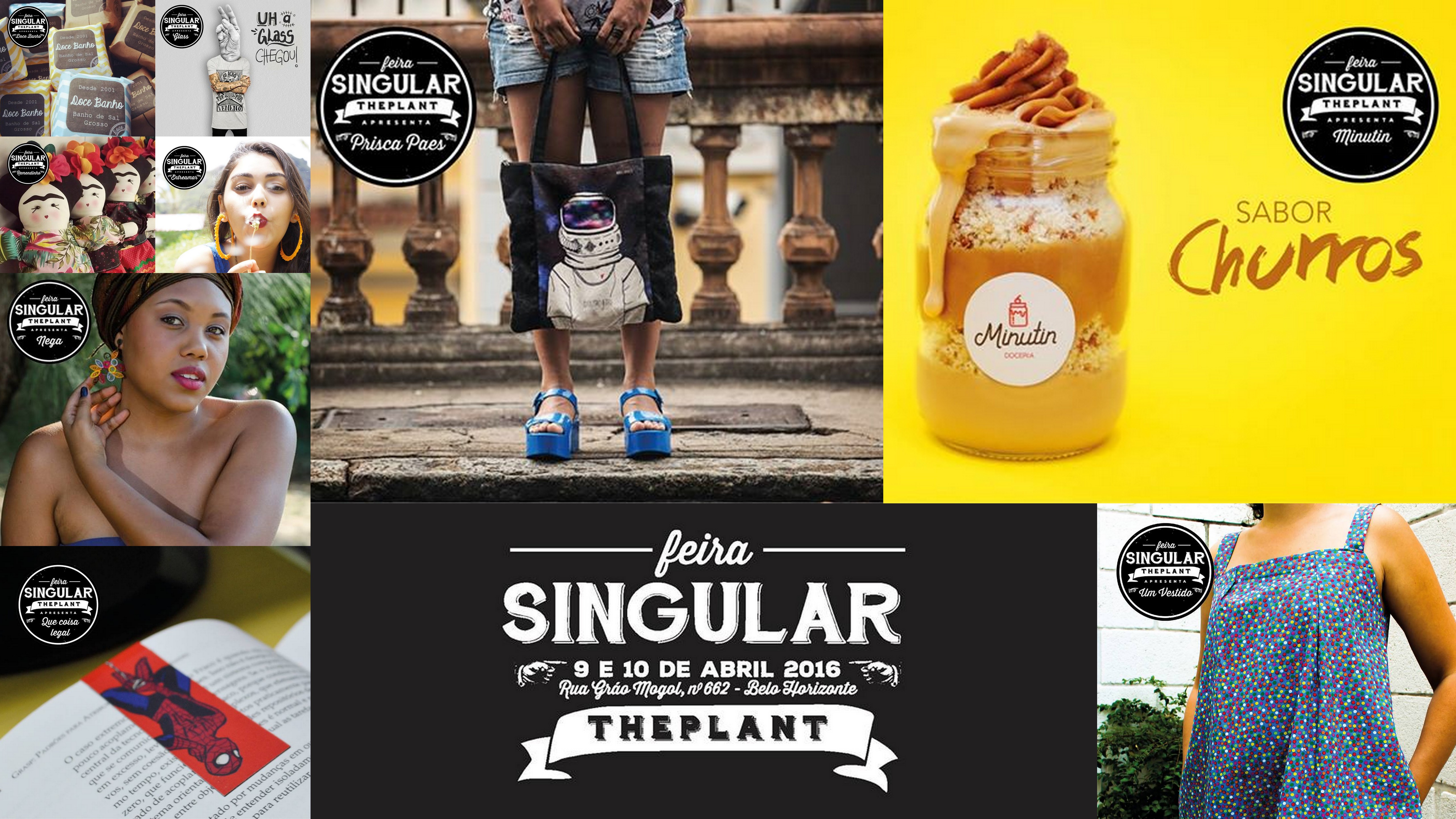 Feira Singular oferece produtos que se caracterizam pela criatividade e ineditismo