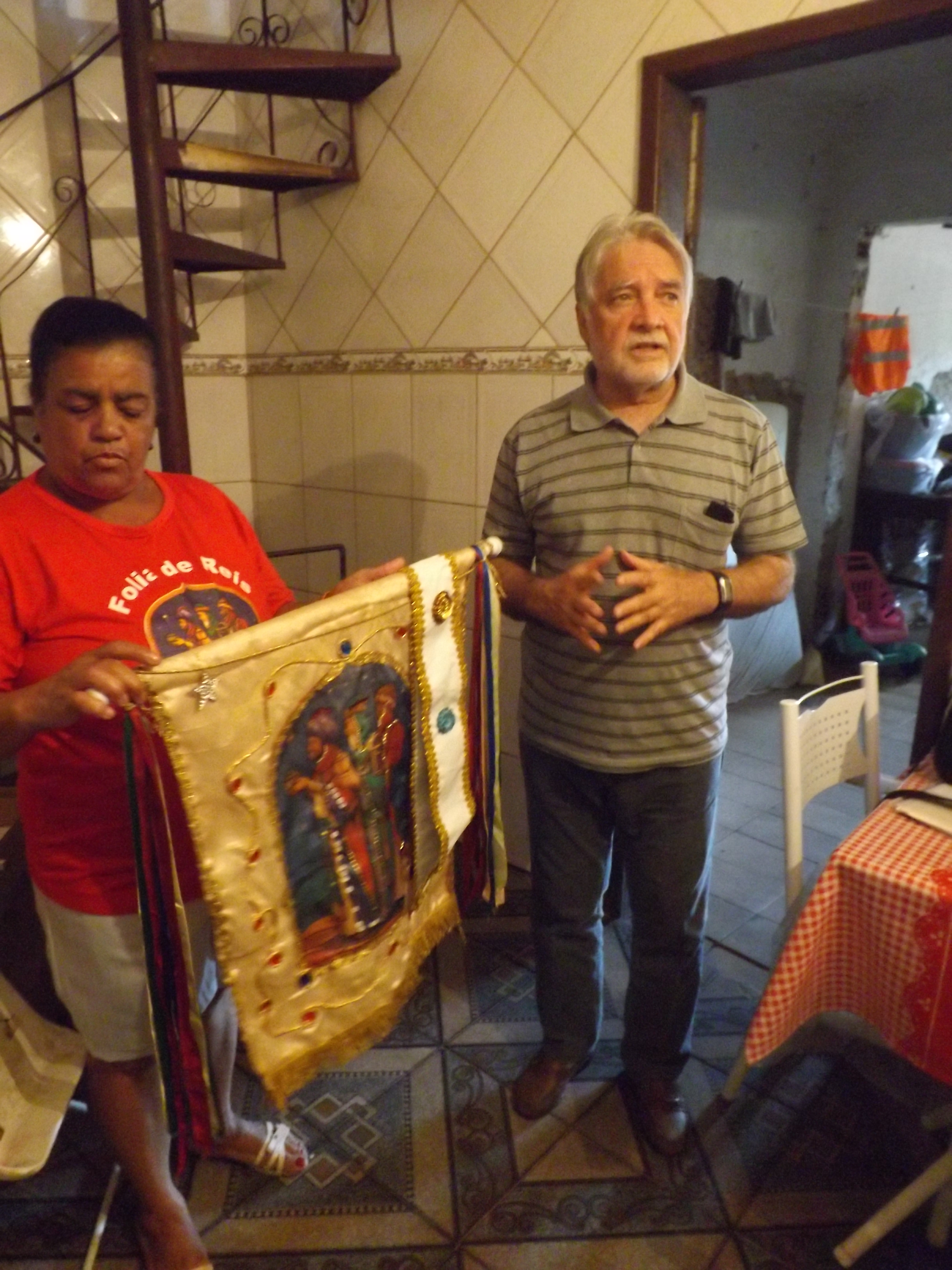 Mestra da Folia de Reis de Sabará é condecorada