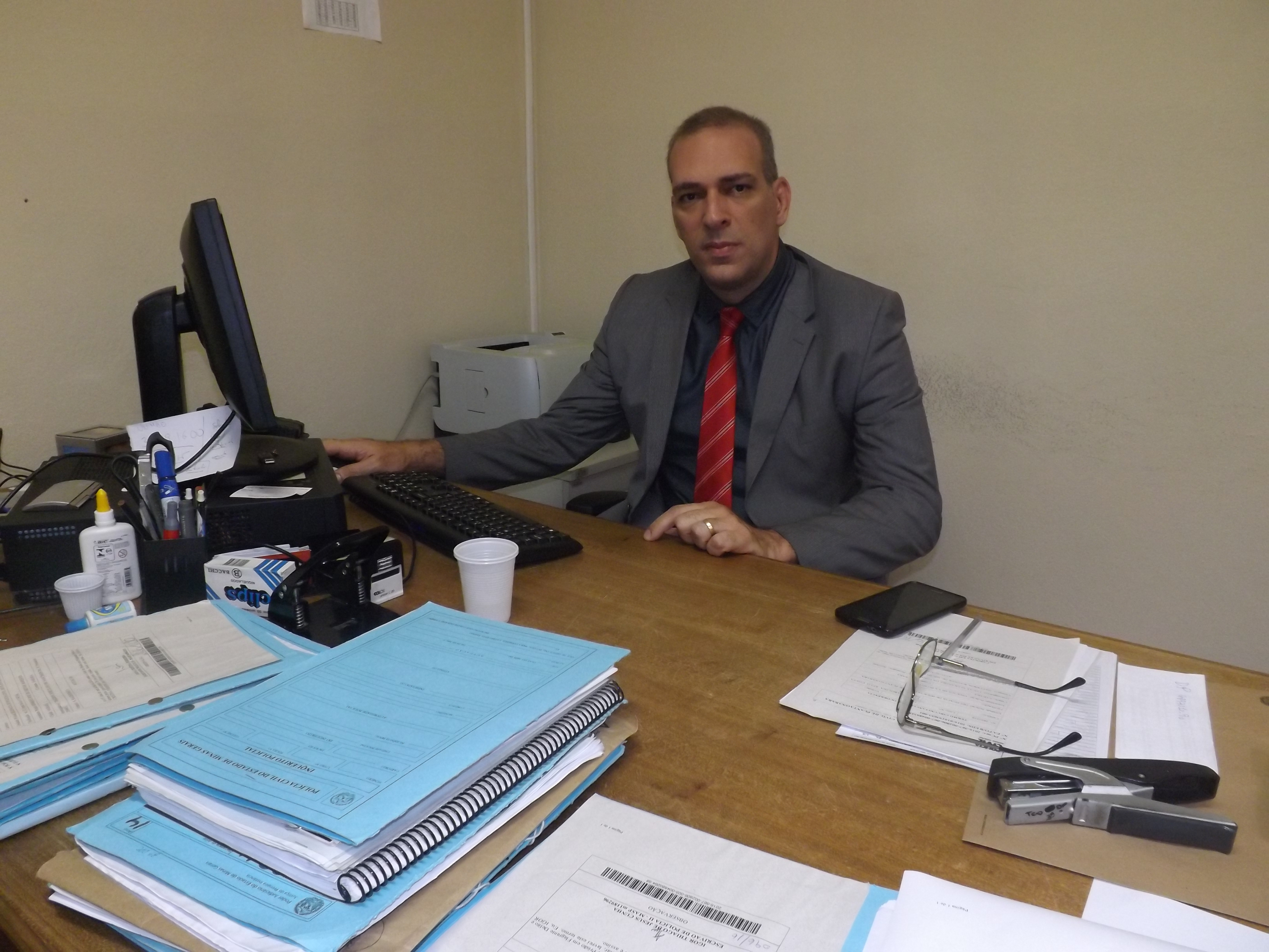 Dr. Guilherme Guimarães Catão assume a Delegacia da Mulher 
