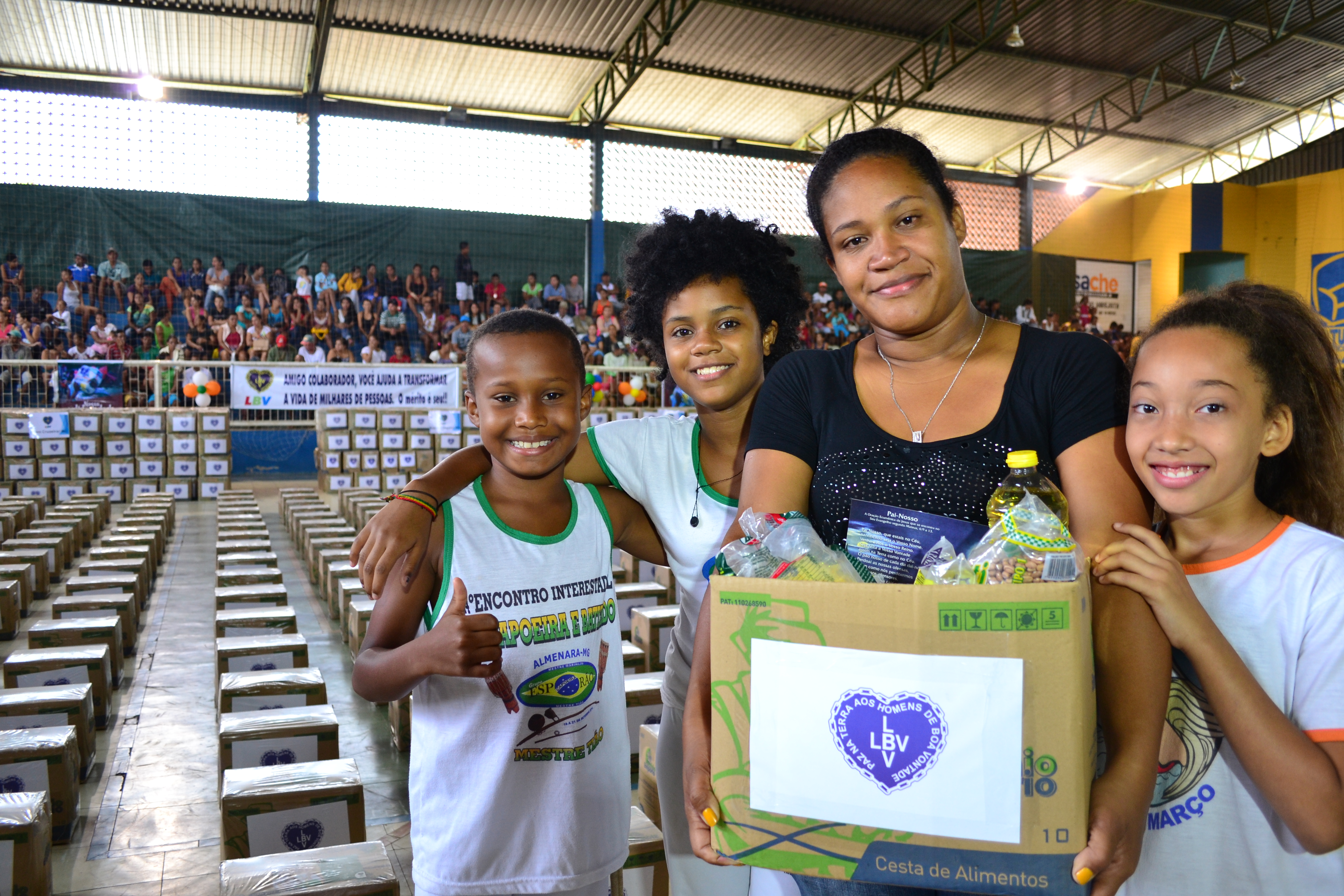 LBV leva esperança a municípios brasileiros que sofrem com a seca e com o frio 