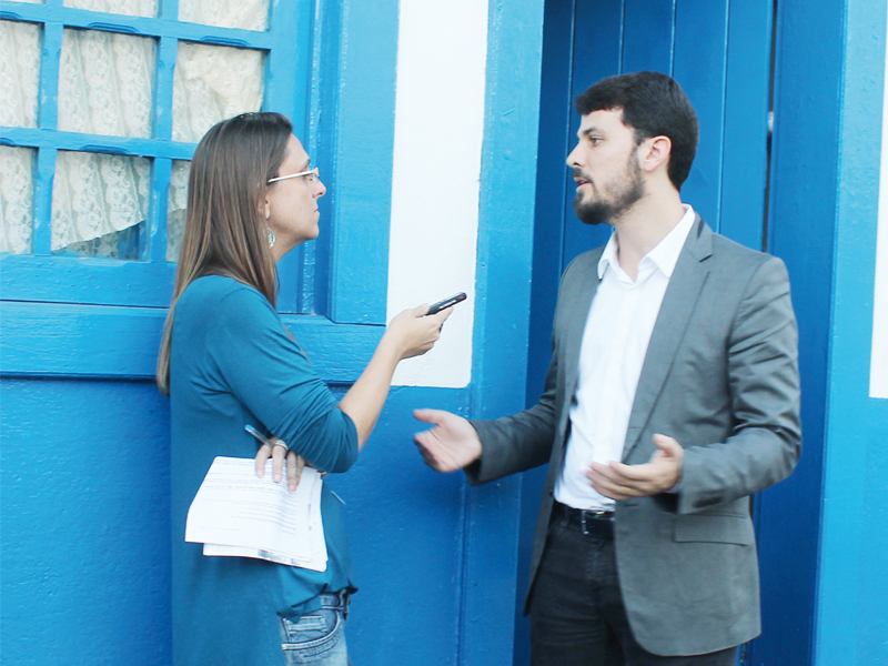 Deputado Federal visita a cidade