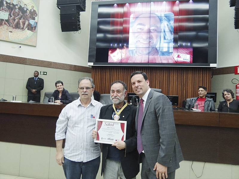Sabarense é homenageado na Câmara Municipal de Belo Horizonte