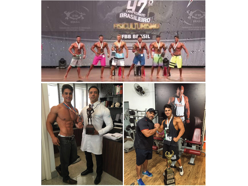 Bernardo Matarelli é destaque em Campeonato Brasileiro de Fisiculturismo