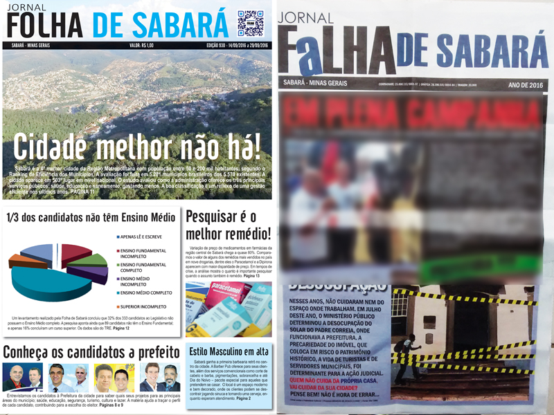 FARSA: campanha eleitoral tenta enganar eleitor usando a força e a credibilidade da nossa marca