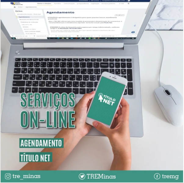 Atendimento presencial nos cartórios eleitorais de Minas será realizado somente com agendamento