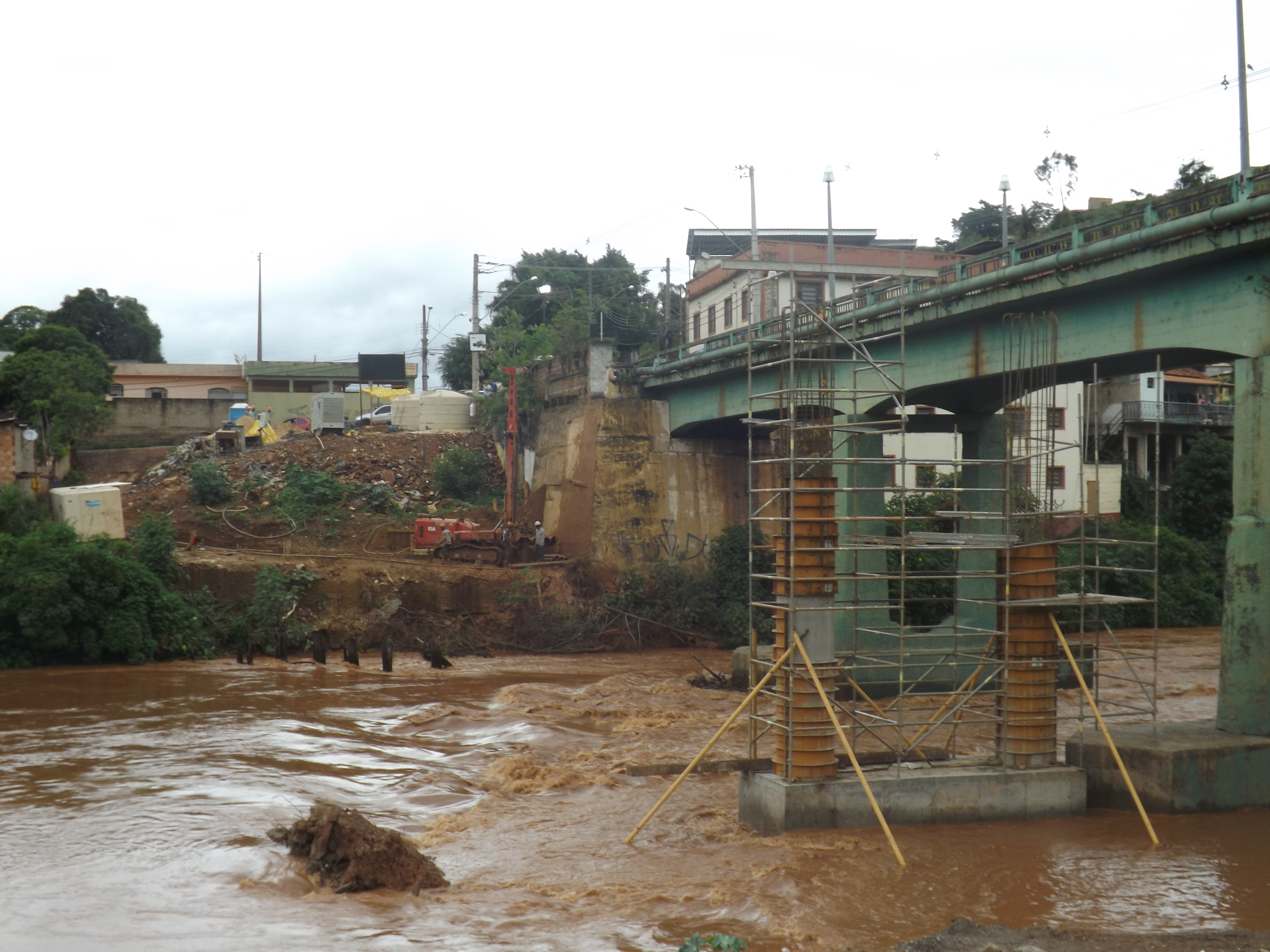 Ponte entre o bairro Paciência e Centro tem previsão de conclusão de seis meses