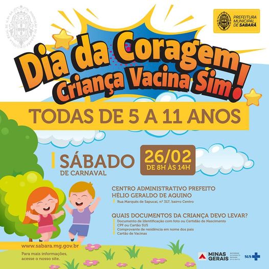 DIA DA CORAGEM: 