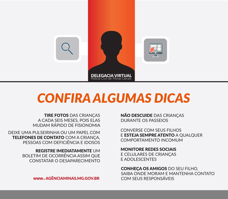 Minas Gerais registra queda nos desaparecimentos e aumento na localização das pessoas