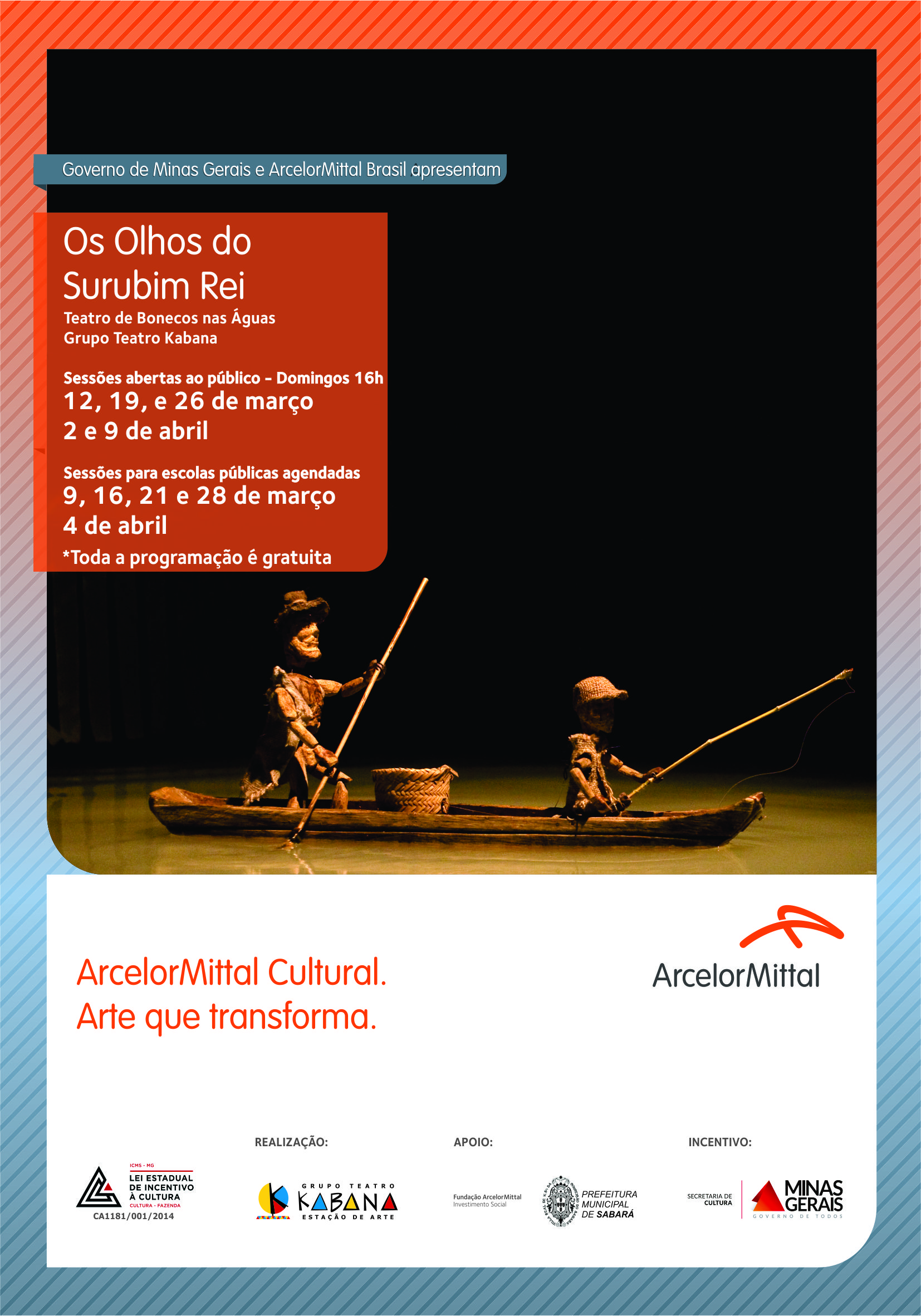 Grupo Teatro Kabana comemora 20 anos na Vila Marzagão