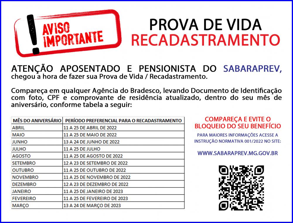 Prefeitura realiza recadastramento de Servidores Municipais de Sabará