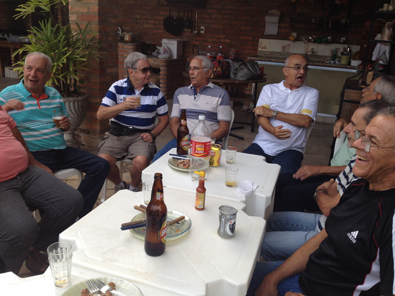 Encontro reúne fundadores da Banda Santa
