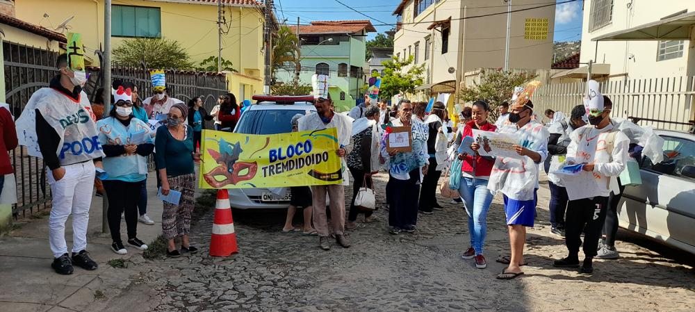 Dia Nacional da luta antimanicomial é lembrado com passeata na cidade
