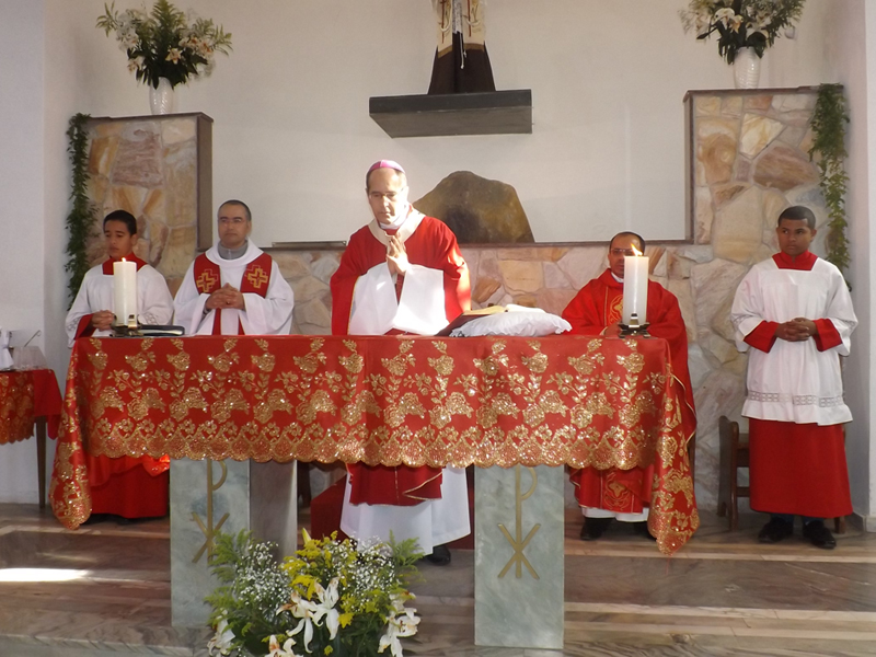 Dom Walmor celebra missa na reabertura da Ermida de Santo Antônio