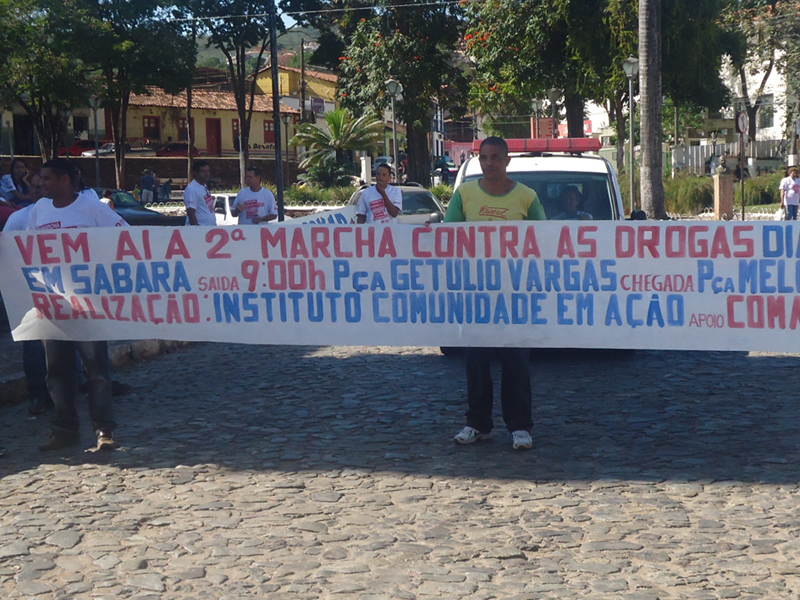 Sabará na luta contra as drogas