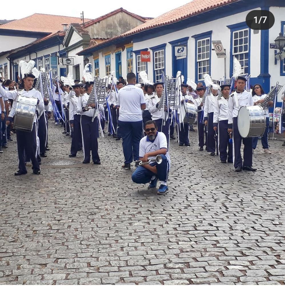 Fanfarra do Caic brilha na cultura sabarense