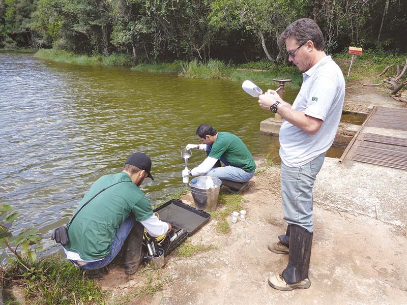 Qual é, atualmente, a condição de qualidade das águas da Sub-bacia do Ribeirão Caeté/Sabará?