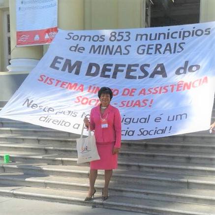 Conceição Arruda representará Minas Gerais na Conferência Nacional de Assistência Social