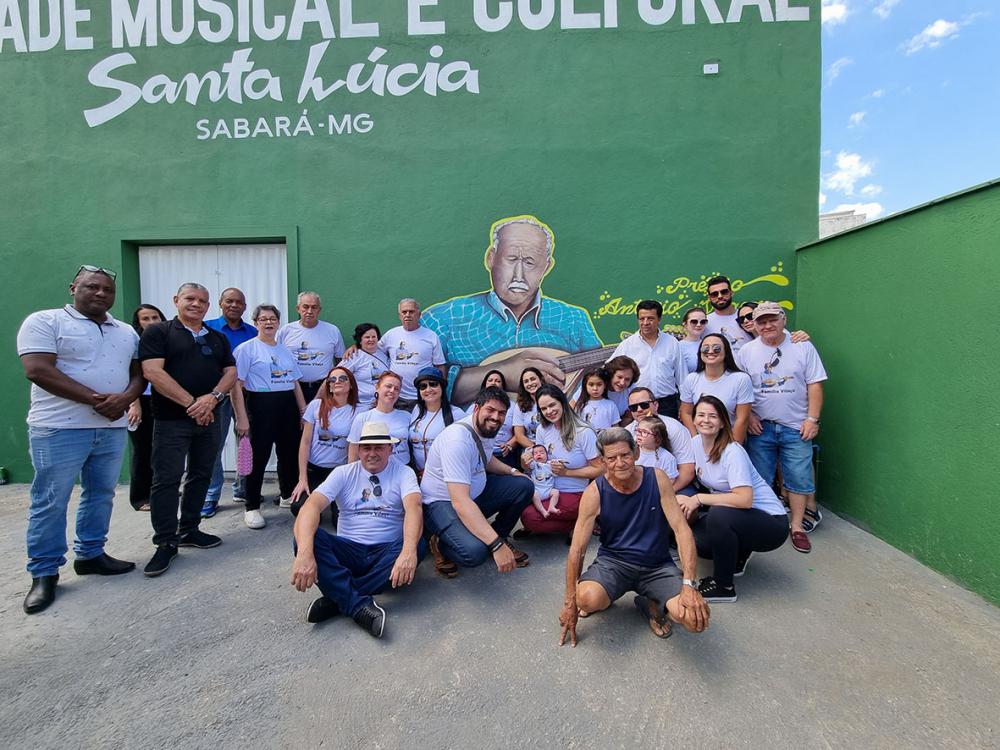 MÚSICA, ARTE E CULTURA - Sede da Sociedade Musical e Cultural Santa Lúcia é inaugurada em Sabará