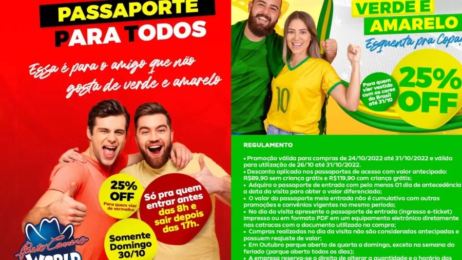 Beto Carrero oferece ingresso gratuito para eleitores de Lula!