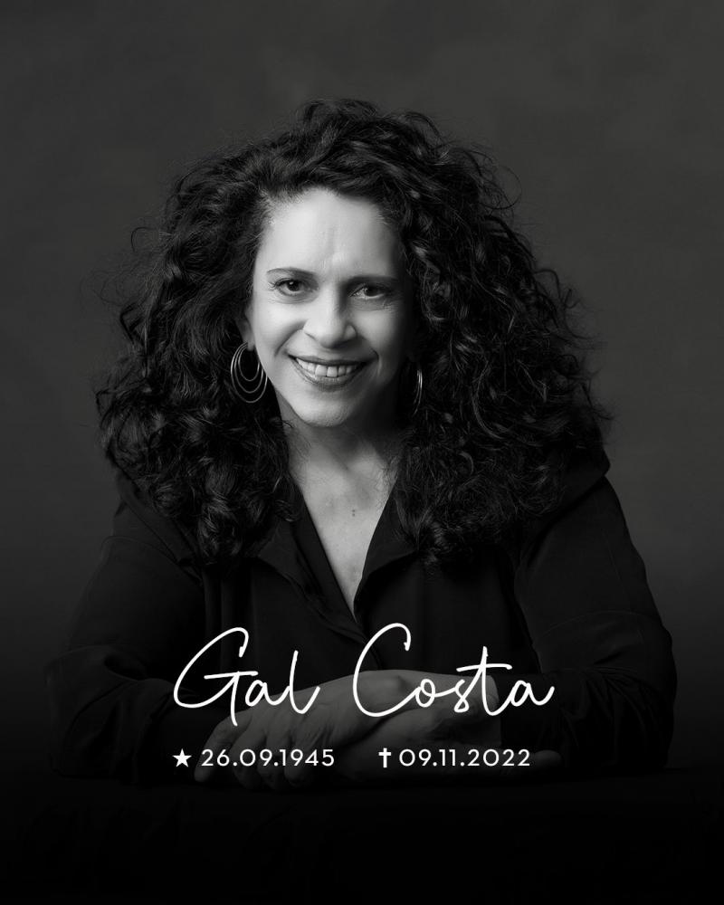 Morre Gal Costa, ícone da música popular brasileira, aos 77 anos