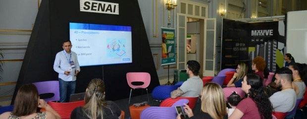 Lounge SENAI difunde conhecimento novas tecnologias no Minascon