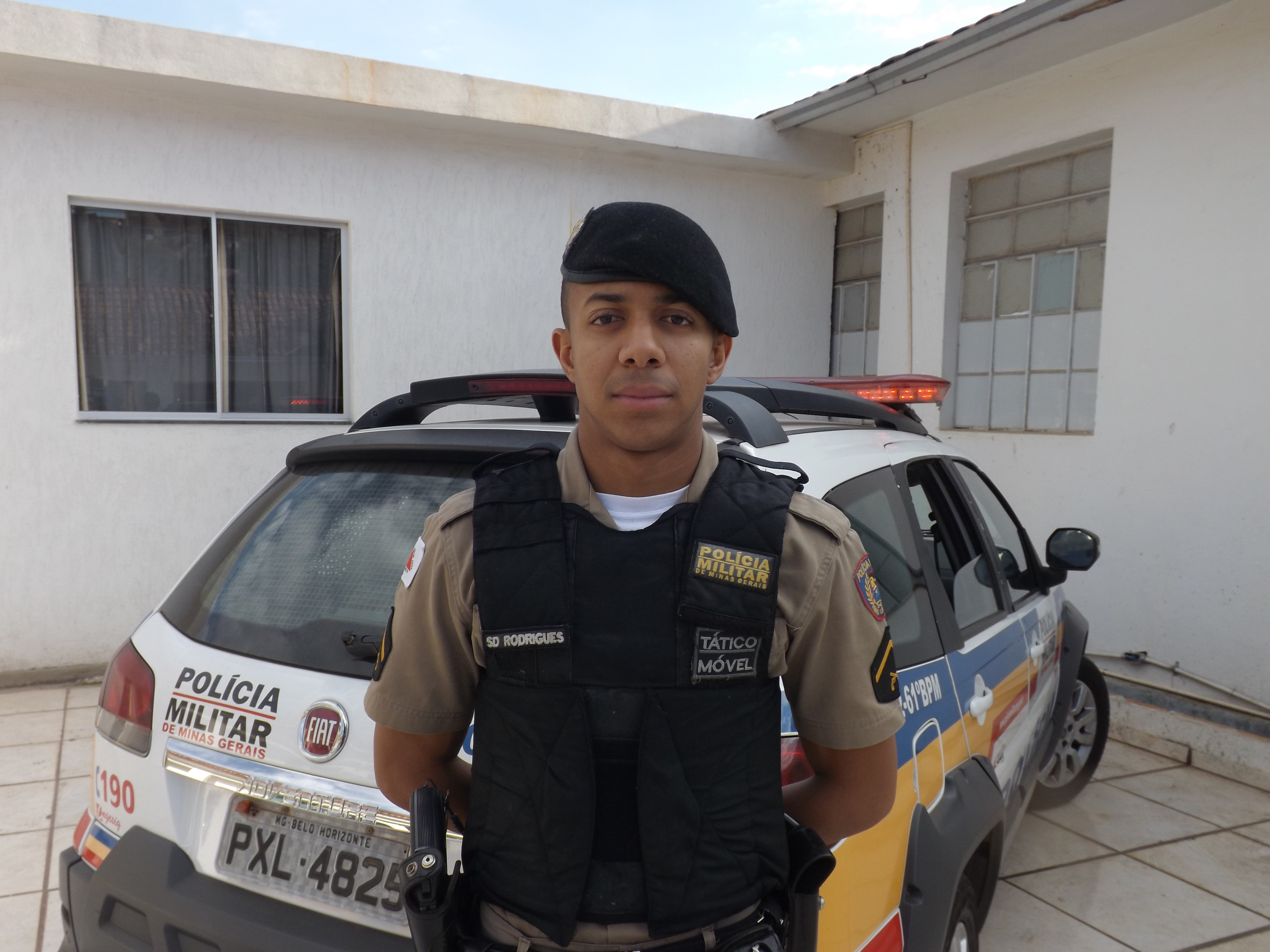 “Tenho grande orgulho de ser militar”