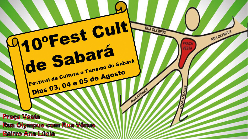 Vem aí a 10ª edição do Fest Cult de Sabará