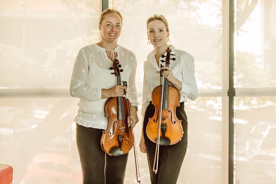 PROJETO QUINTA COM CLÁSSICOS RECEBERÁ AS IRMÃS VIOLINISTAS KAMILA E KATARZYNA DRUZD