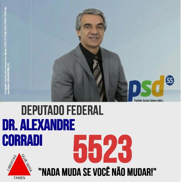 Alexandre Corradi: “Nada muda se você não mudar”
