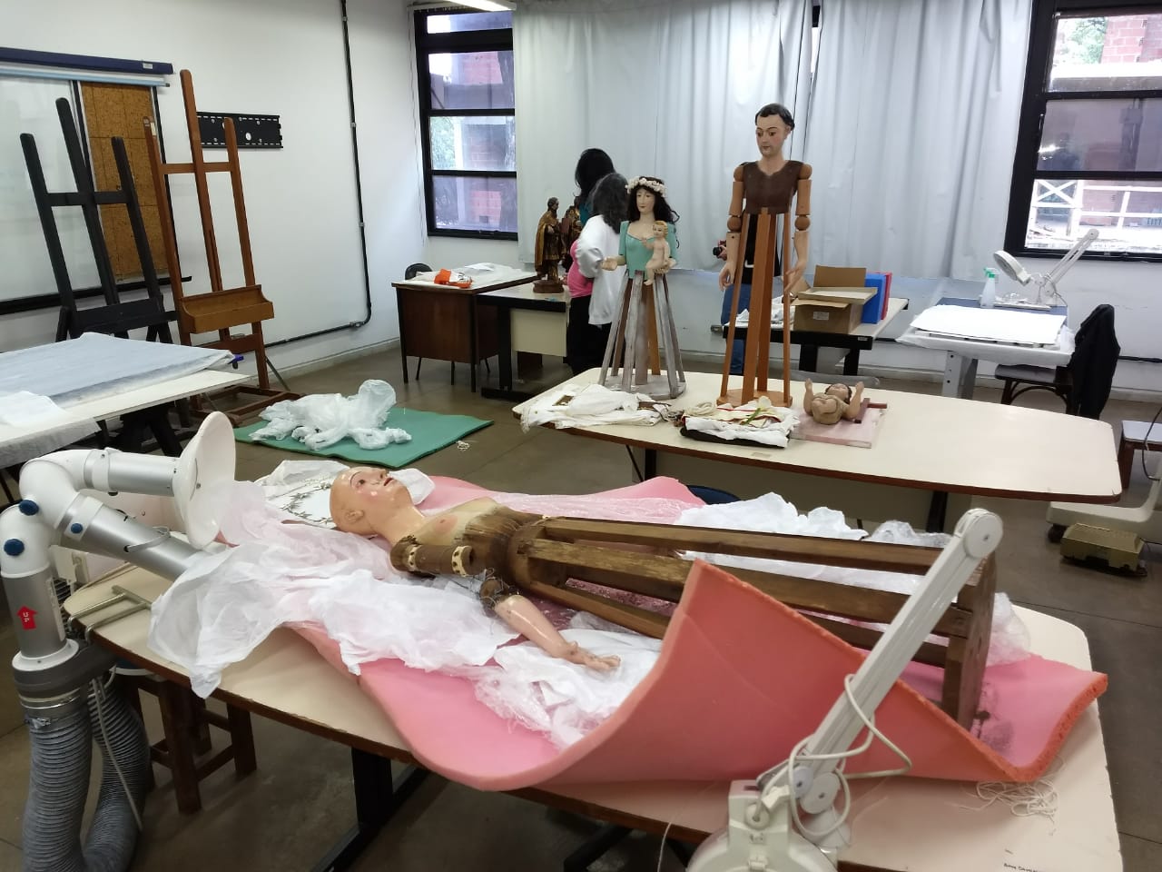 Imagem de Nossa Senhora das Dores é restaurada