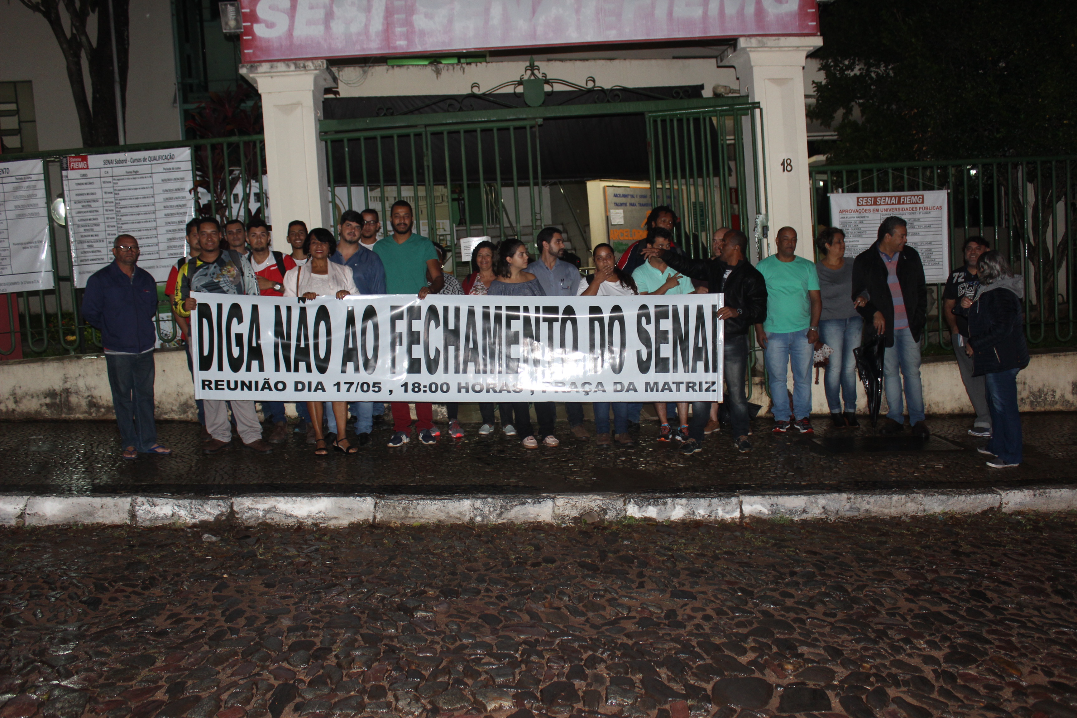 “Vamos abraçar o Senai”