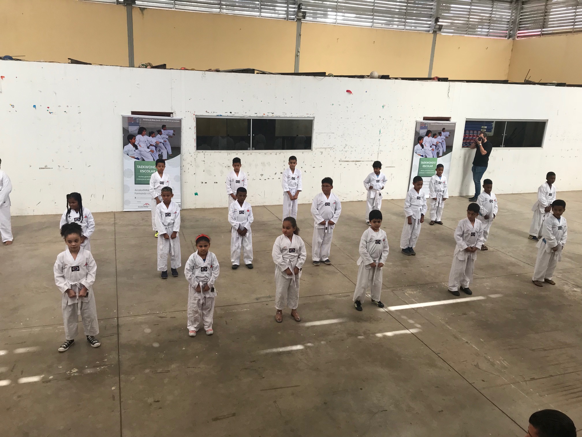 Taekwondo nas escolas