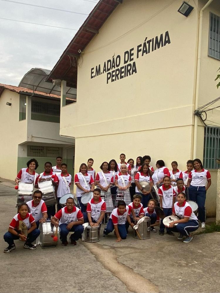 Fanfarra Adão de Fátima Pereira completa uma década de muita música e educação