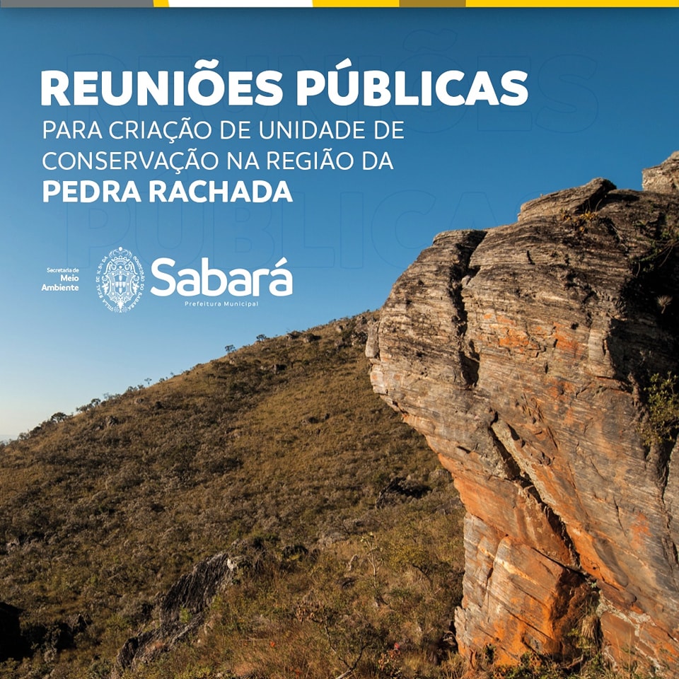 Aberta agenda de reuniões públicas para criação de unidade de conservação da Pedra Rachada