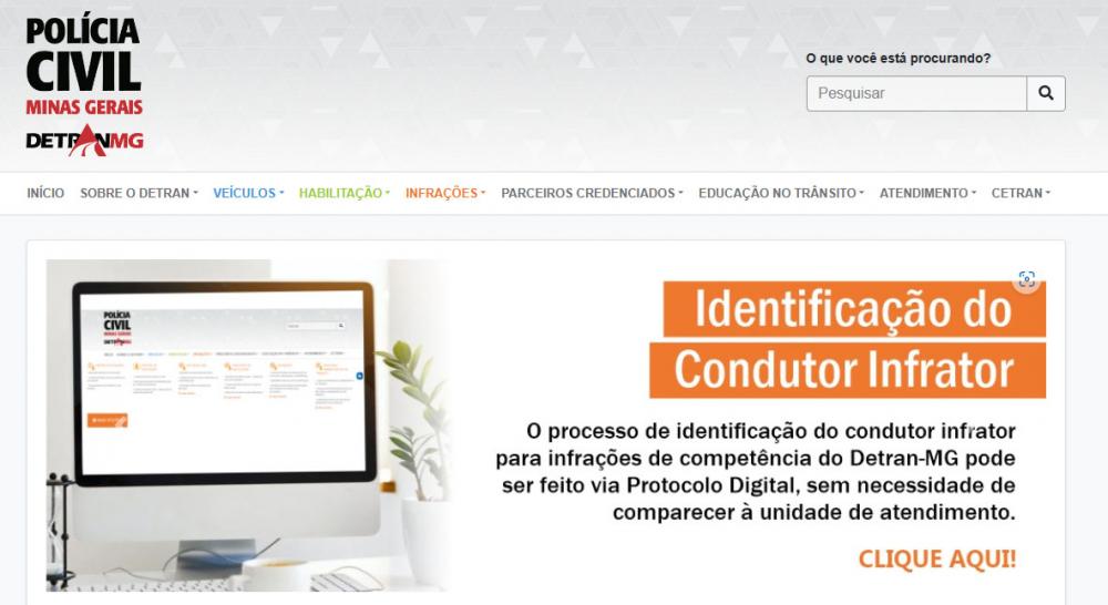 Detran disponibiliza protocolo digital para recursos de infrações