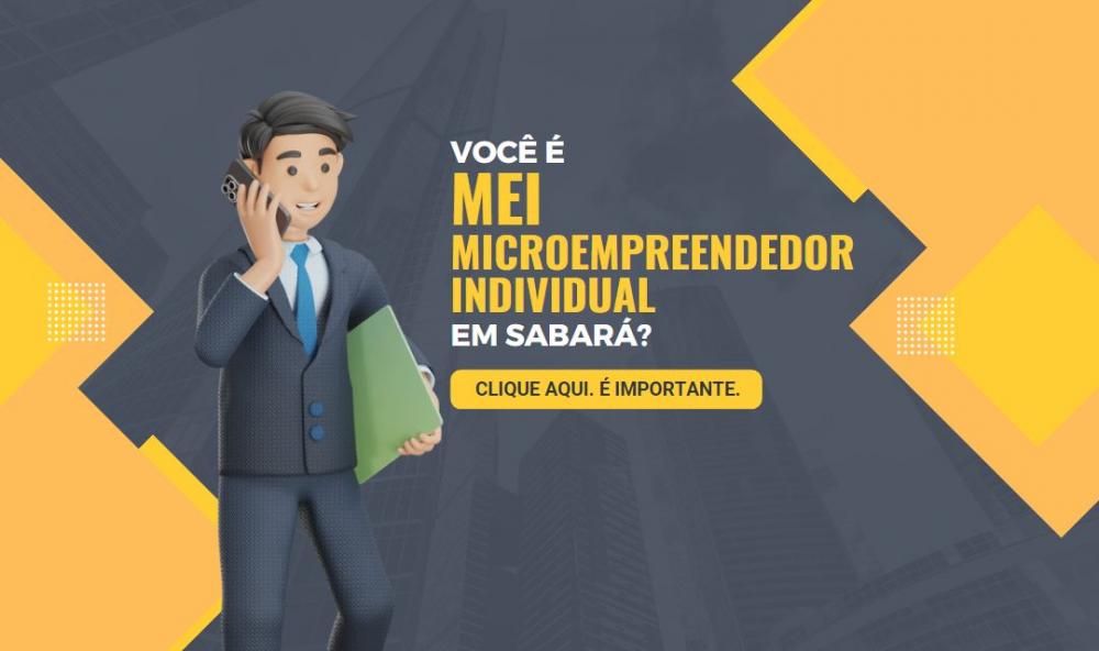 Atenção você que é MEI – Micro Empreendedor Individual em Sabará