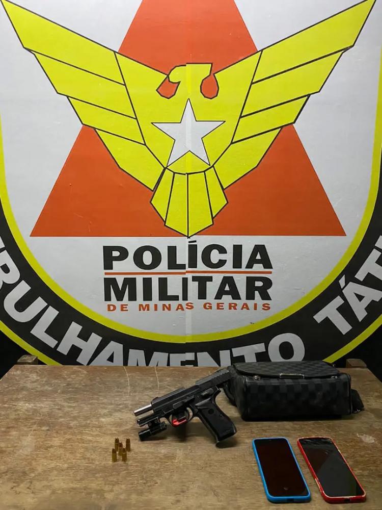 Polícia Militar apreende arma de fabricação Turca em Sabará