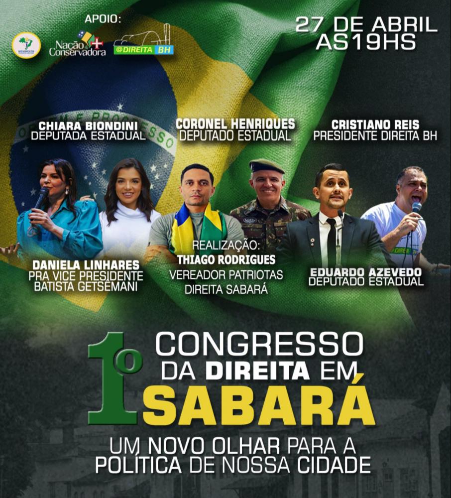 1° Congresso Conservador de Direita em Sabará