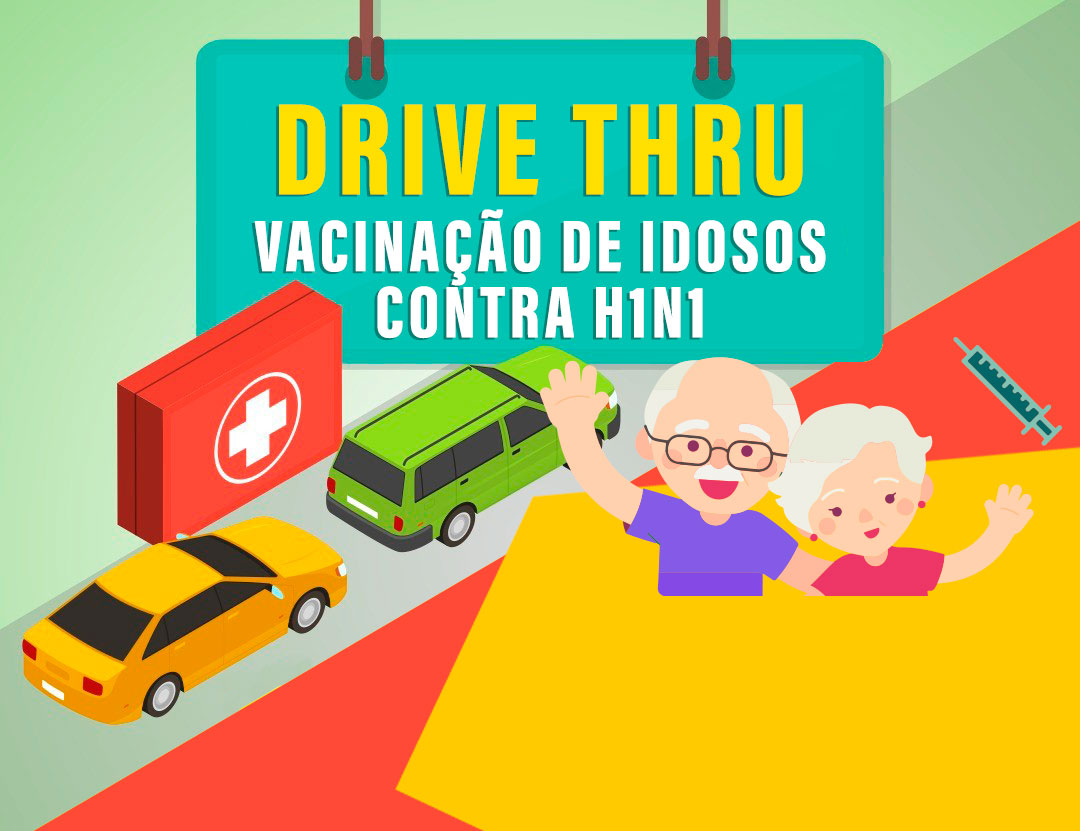 Prefeitura de Sabará oferece Drive Thru de vacina contra gripe para idosos