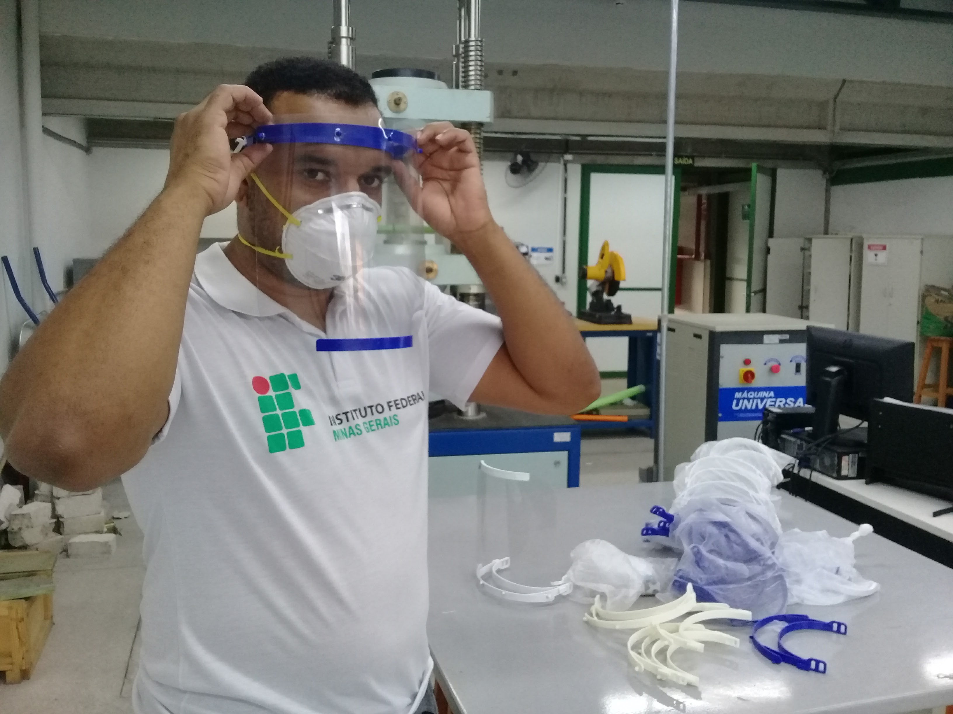 IFMG vai produzir 125 mil máscaras para doar a instituições de saúde