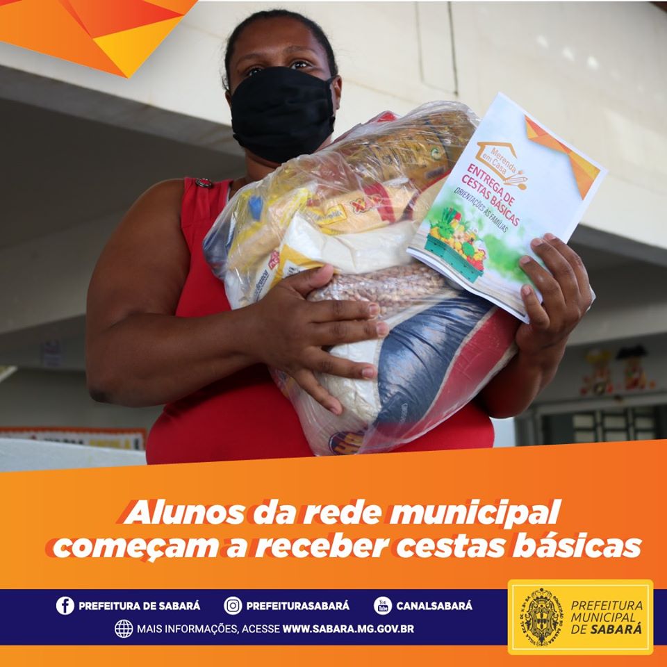 Finalizada primeira fase do Programa Merenda em Casa