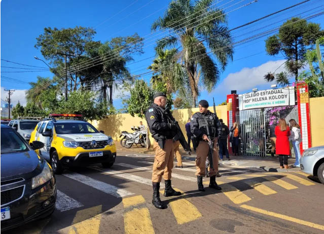 Menina é morta em ataque a escola em Cambé, no Paraná