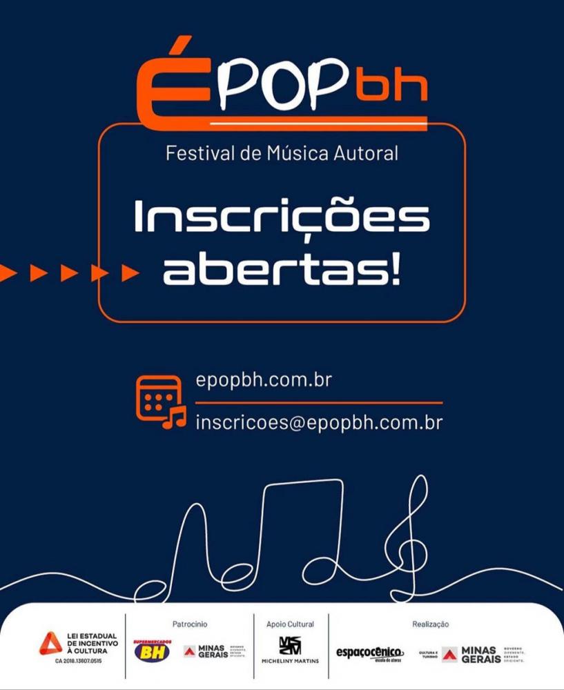 Inscrições abertas para a Segunda Edição do Festival Épopbh 2023