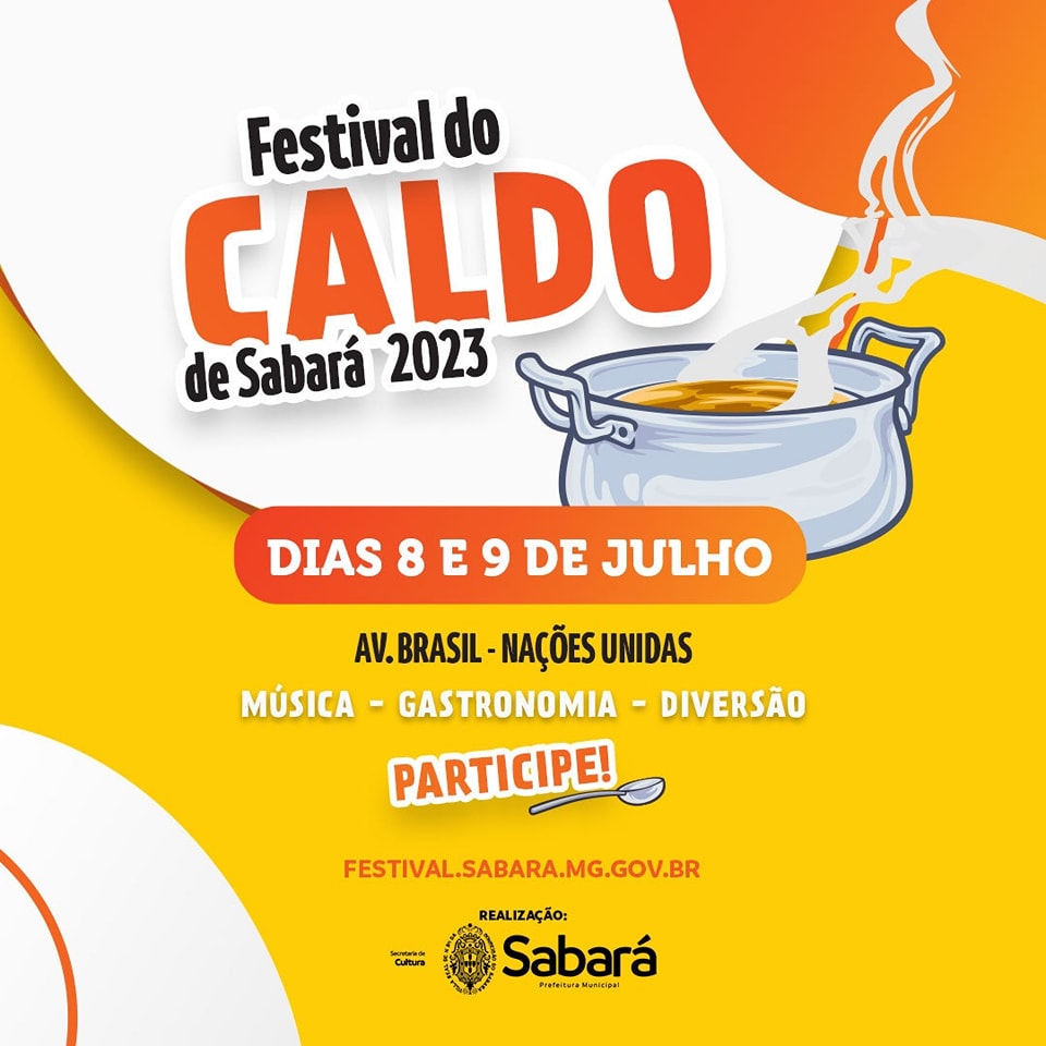 Festival de Caldos em Sabará já tem data marcada 
