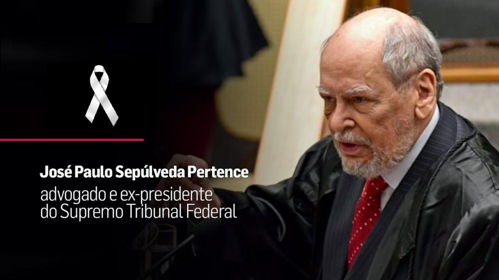 Velório do ex-ministro sabarense Sepúlveda Pertence acontece hoje no salão branco do STF 