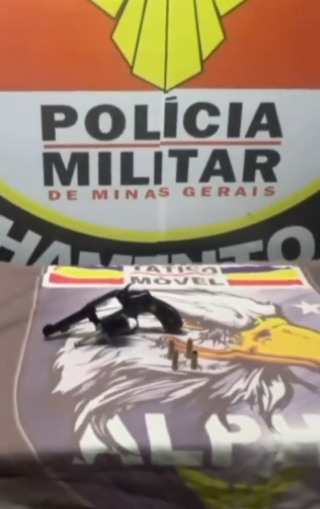 Homem é preso por porte ilegal de arma de fogo em Sabará