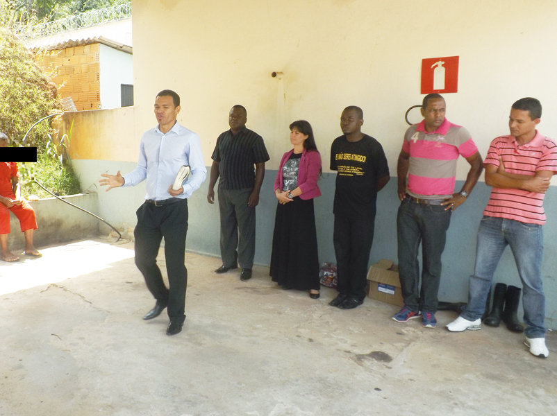 Ceará visita Presídio de Sabará